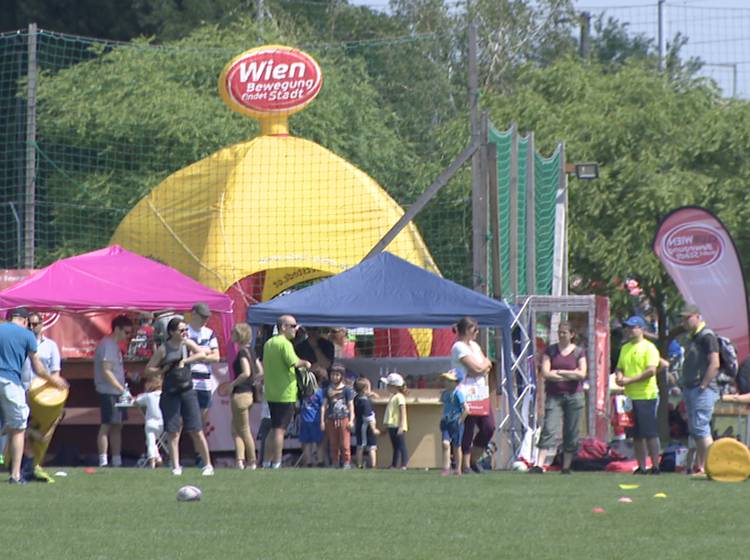 Bewegtes Brigittenauer Sportfestival