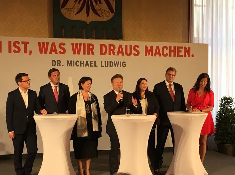 Stadtregierung: "Wiener Melange aus Erfahrung und neuen Gesichtern"