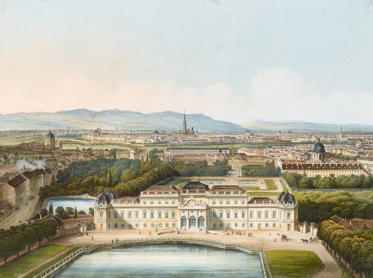 Schau: "Canalettoblick" im Belvedere