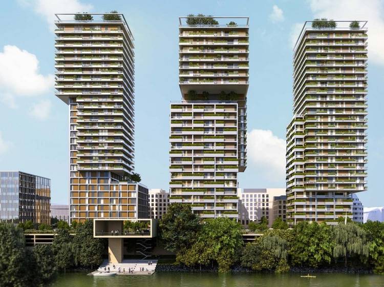 Strabag baut die Triiiple-Türme