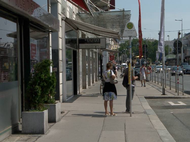 Radweg am Wiener Naschmarkt: "Nicht fix"