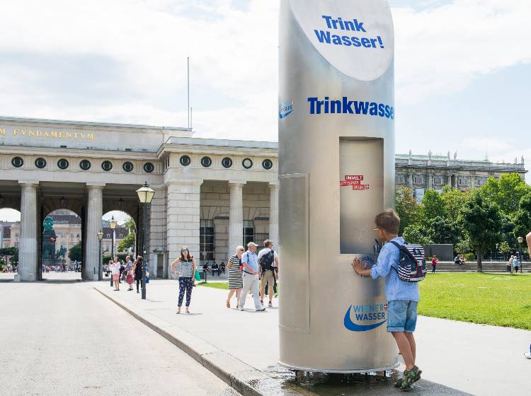 Wien in Zahlen: Über 1000 Trinkbrunnen