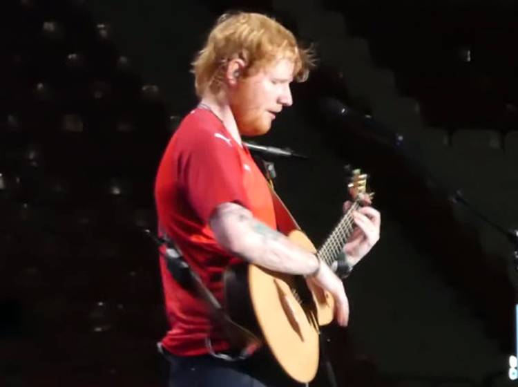 Langeweile? Sheeran-Fans jubeln trotzdem