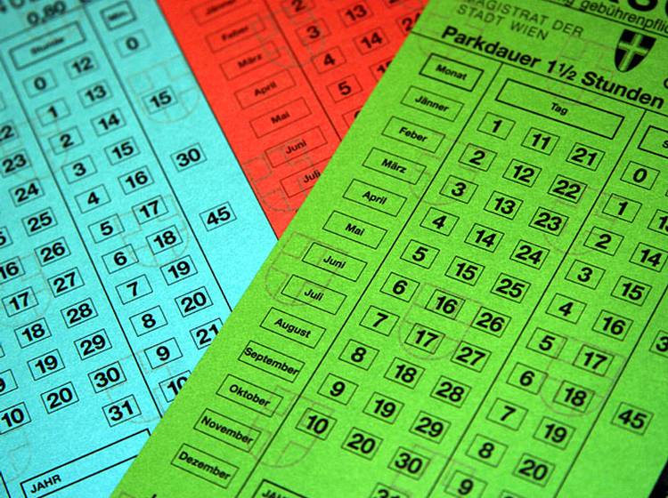 Übergangsfrist für alte Parkscheine verlängert
