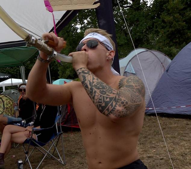 Partystimmung am Frequency-Festival