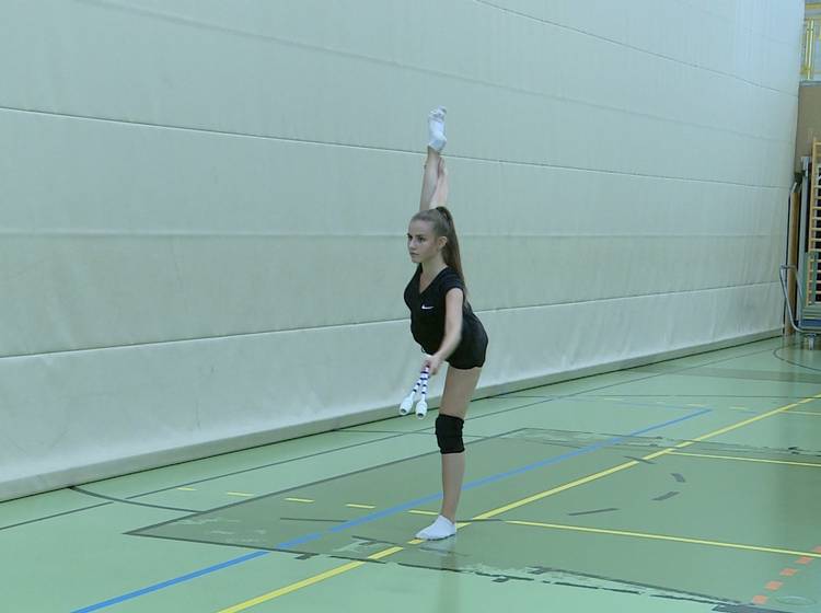 Randsportart: Rhythmische Gymnastik