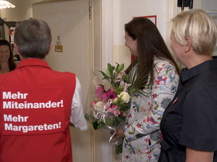 Margareten: SPÖ feiert 10.000-ten Hausbesuch