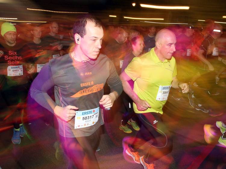 Vienna Night Run: Ring wird zum Fitnesstempel