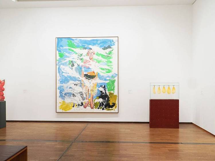 "Zwei verliebte Zucchini mit einsamer Marille"