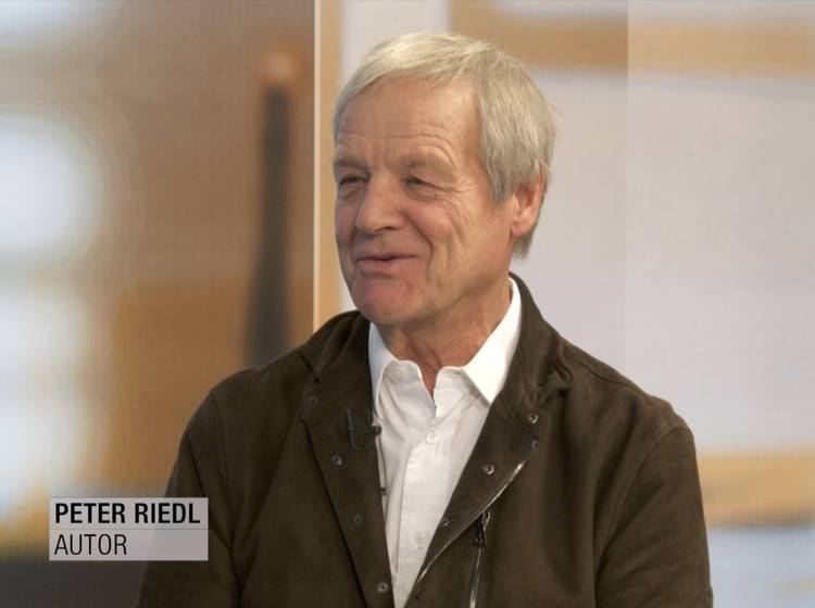 Autor Peter Riedl im W24-Talk