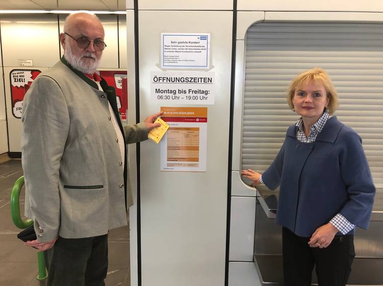 Bezirksflash: Aus für Vorverkaufsstelle