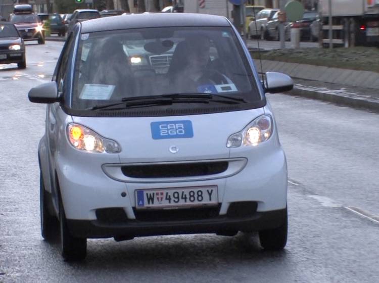 Immer mehr Wiener nutzen car2go