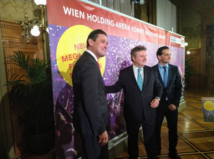 Neue Eventhalle heißt "Wien Holding - Arena"
