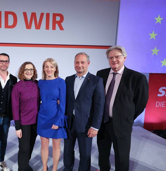 Europablick: SPÖ startet offiziell EU-Wahlkampf