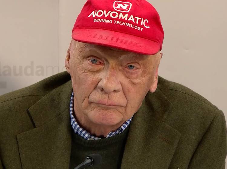 "Niki Lauda Allee" auf dem Flughafen Wien
