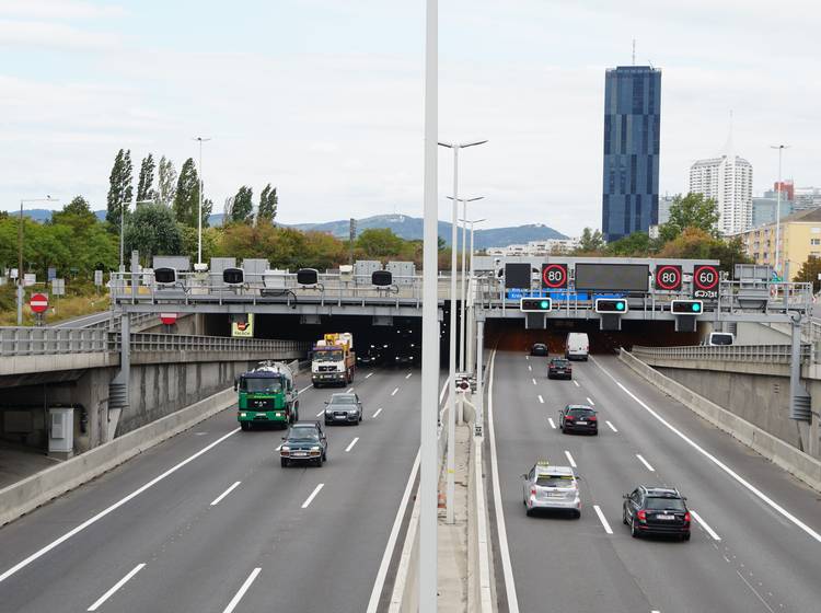 Knoten Kaisermühlen wird Langzeitbaustelle