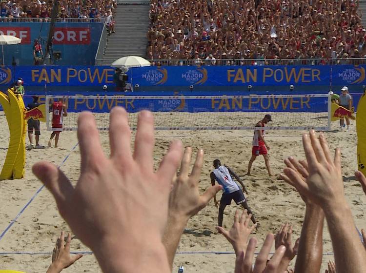 Beach-Volleyball-EM zurück auf der Donauinsel