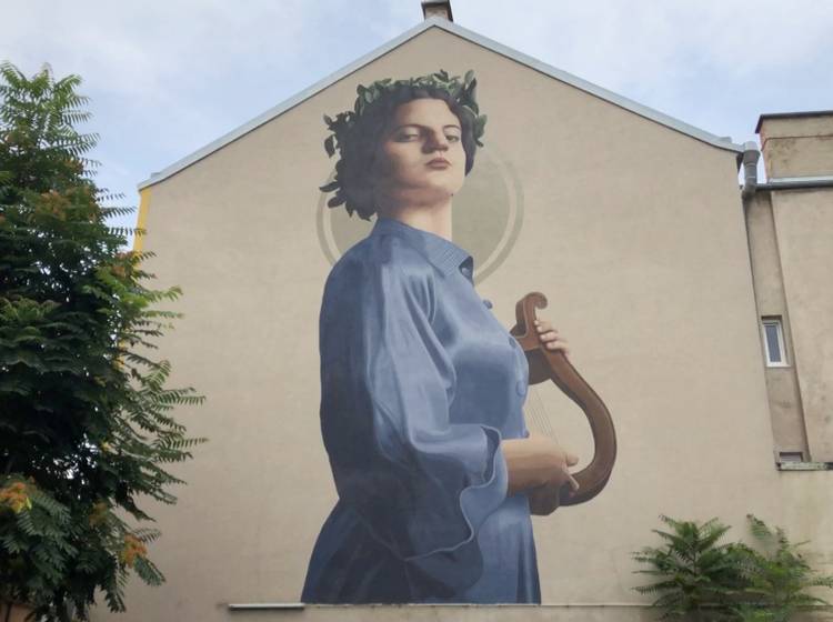 Festival bringt Riesenwandgemälde in die Stadt