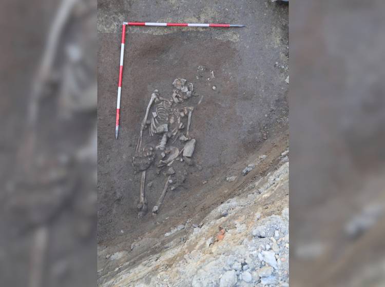 Bezirksflash: Bereits 17 Skelette freigelegt