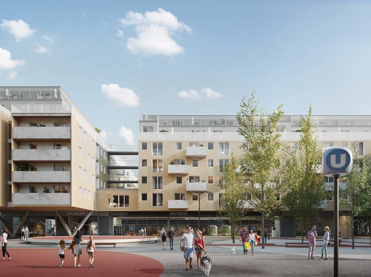 Donaustadt: Spatenstich für neues Wohnbauprojekt