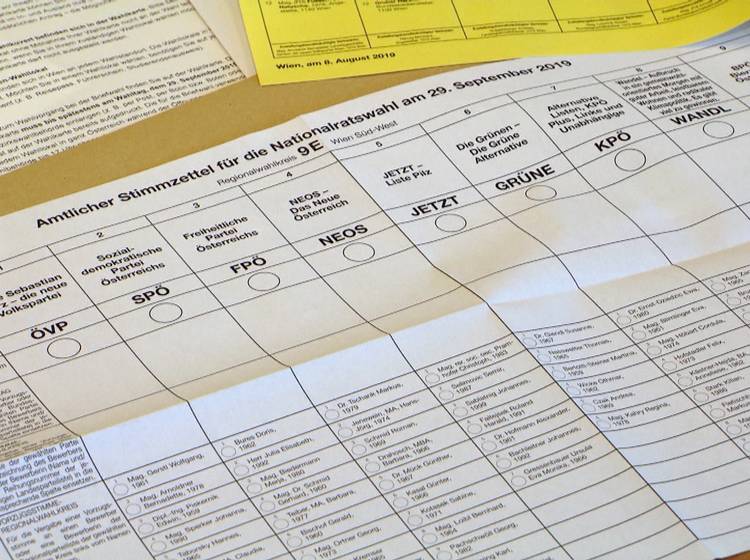 NR-Wahl: Wahlinformationen für Wiener