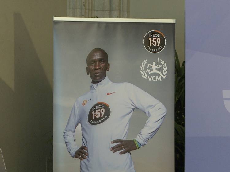 Marathon: Weltrekord-Versuch von Kipchoge