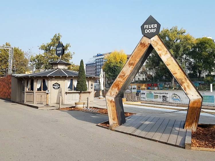 Bezirksflash: Wintergrillen im Feuerdorf