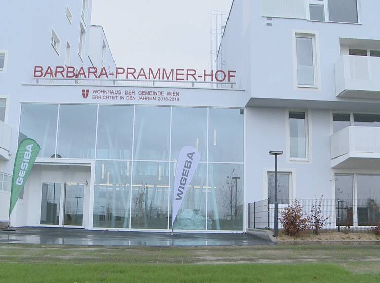 Prammer-Hof: Erster neuer Gemeindebau fertig