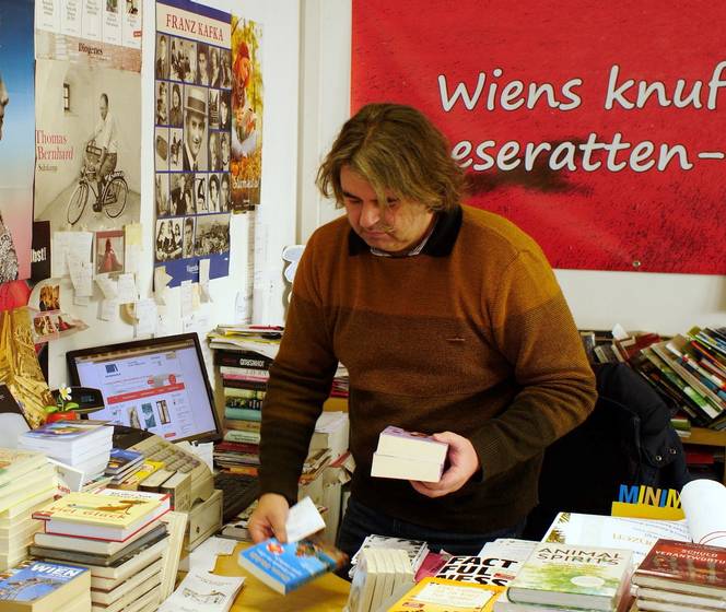 Leut' in Wien: Buchhändler aus Leidenschaft