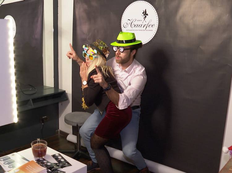 Charity Punsch für den Verein Haarfee