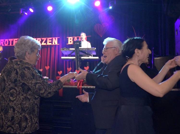 Rote Herzen in Simmering