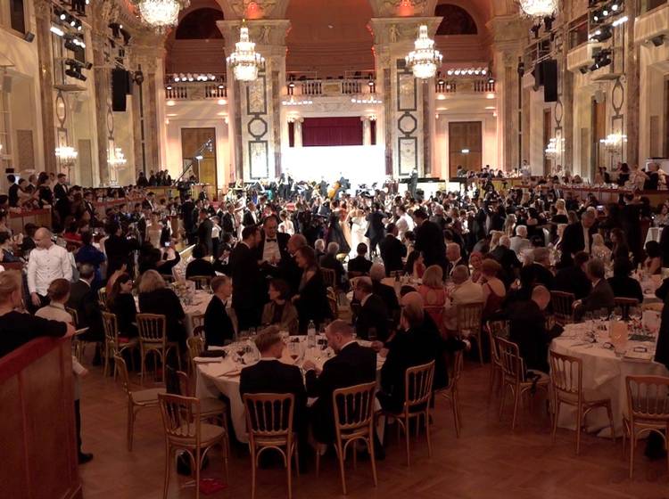 China-Ball in der Hofburg