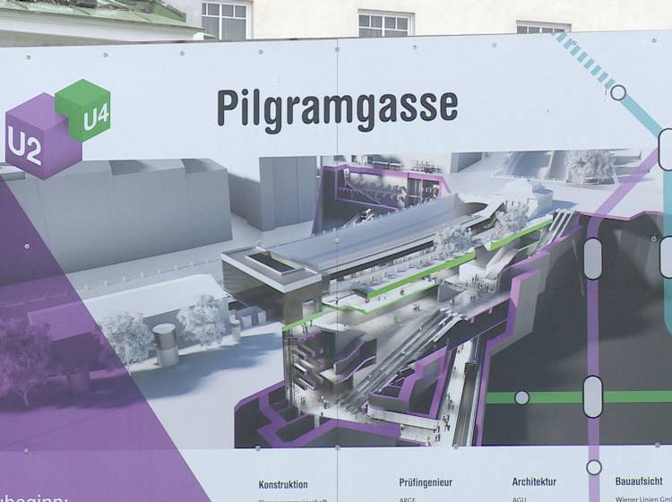 W24-Bezirksflash: : U4 hält in der Pilgramgasse