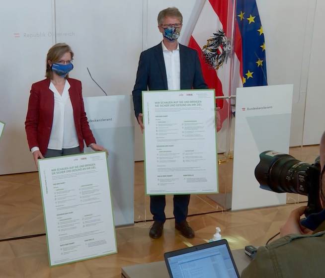 Gewessler präsentiert "Fahrgast-Charta"