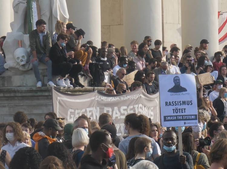 Anti-Rassismus-Demo: 50.000 setzen ein Zeichen