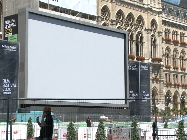 Rathausplatz: Countdown für Filmfestival