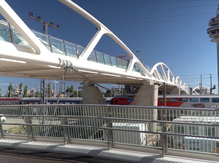 Arsenalsteg eröffnet