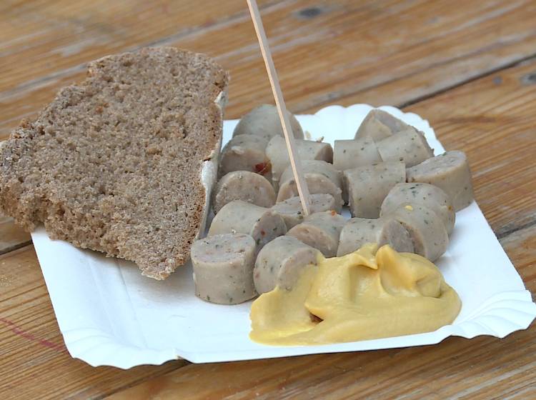 Zu Besuch beim ersten Wiener Bio-Würstelstand