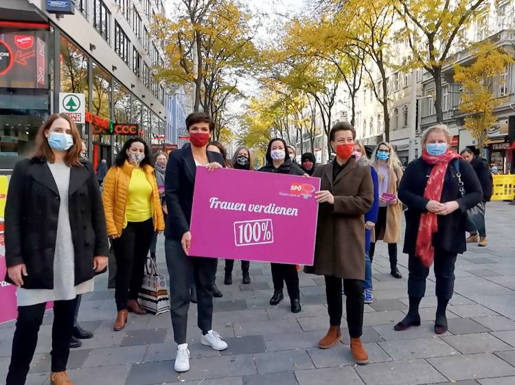 SPÖ-Frauen fordern gleiche Bezahlung