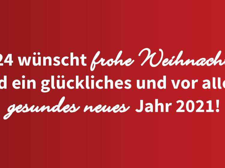 Die W24-Redaktion wünscht...
