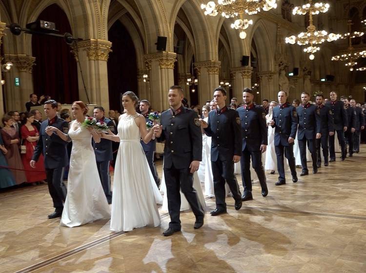 Polizeiball im Wiener Rathaus