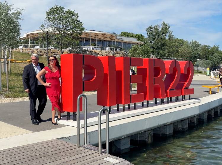 Reif für die Insel: Neuer Pier 22 eröffnet