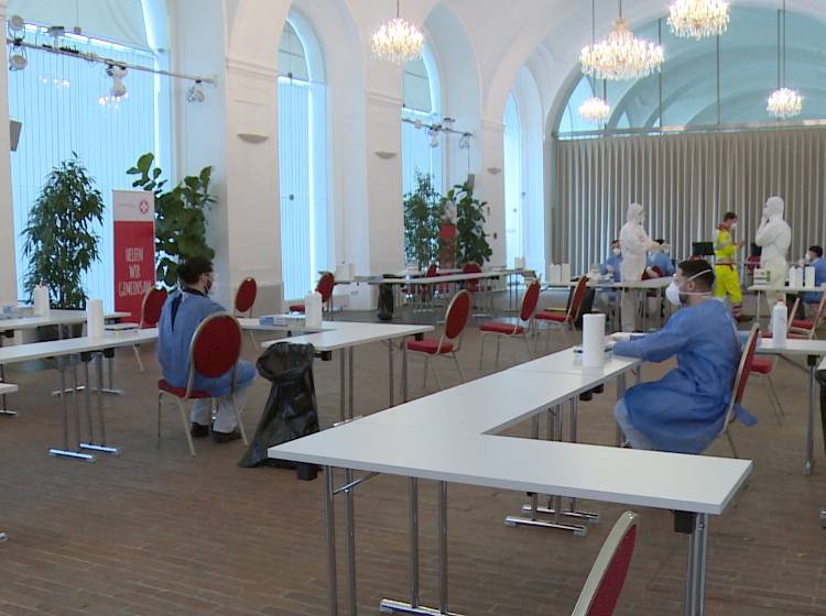 Schloss Schönbrunn: Corona-Teststrasse öffnet