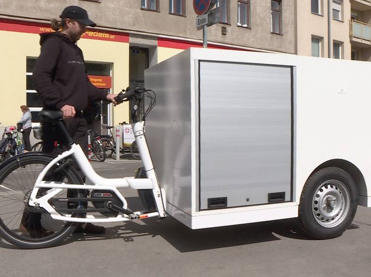 Förderung von E-Lastenräder für Wiener Betriebe