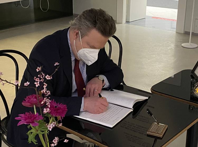 Bürgermeister erwies Brauer die letzte Ehre