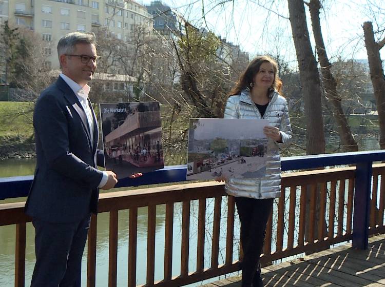 Freizeitangebot am Donaukanal wird ausgebaut