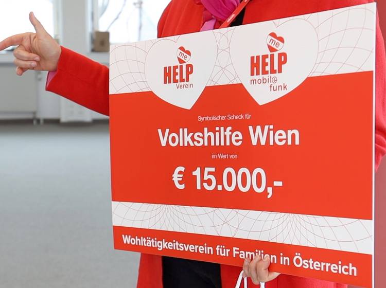 Ein neuer Spendenpartner für die Volkshilfe Wien