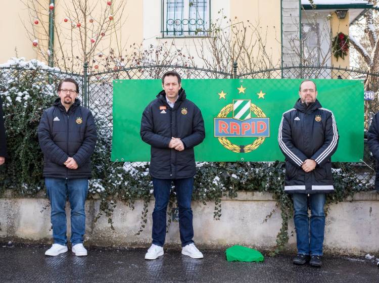 Bezirksflash: Gedenken an Rapidler