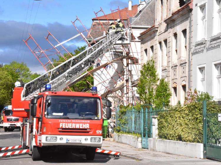 440 Sturm-Einsätze für Wiener Feuerwehr