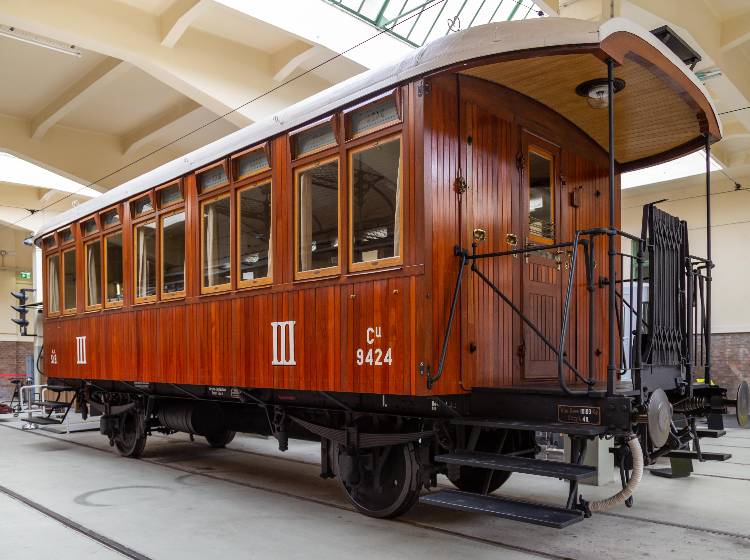 Bezirksflash: 123-jährige Bahn im Verkehrsmuseum